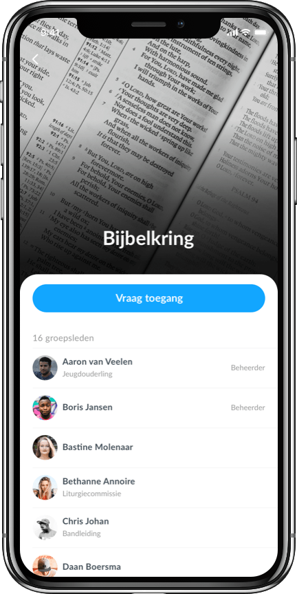 bijbelkring kerk app