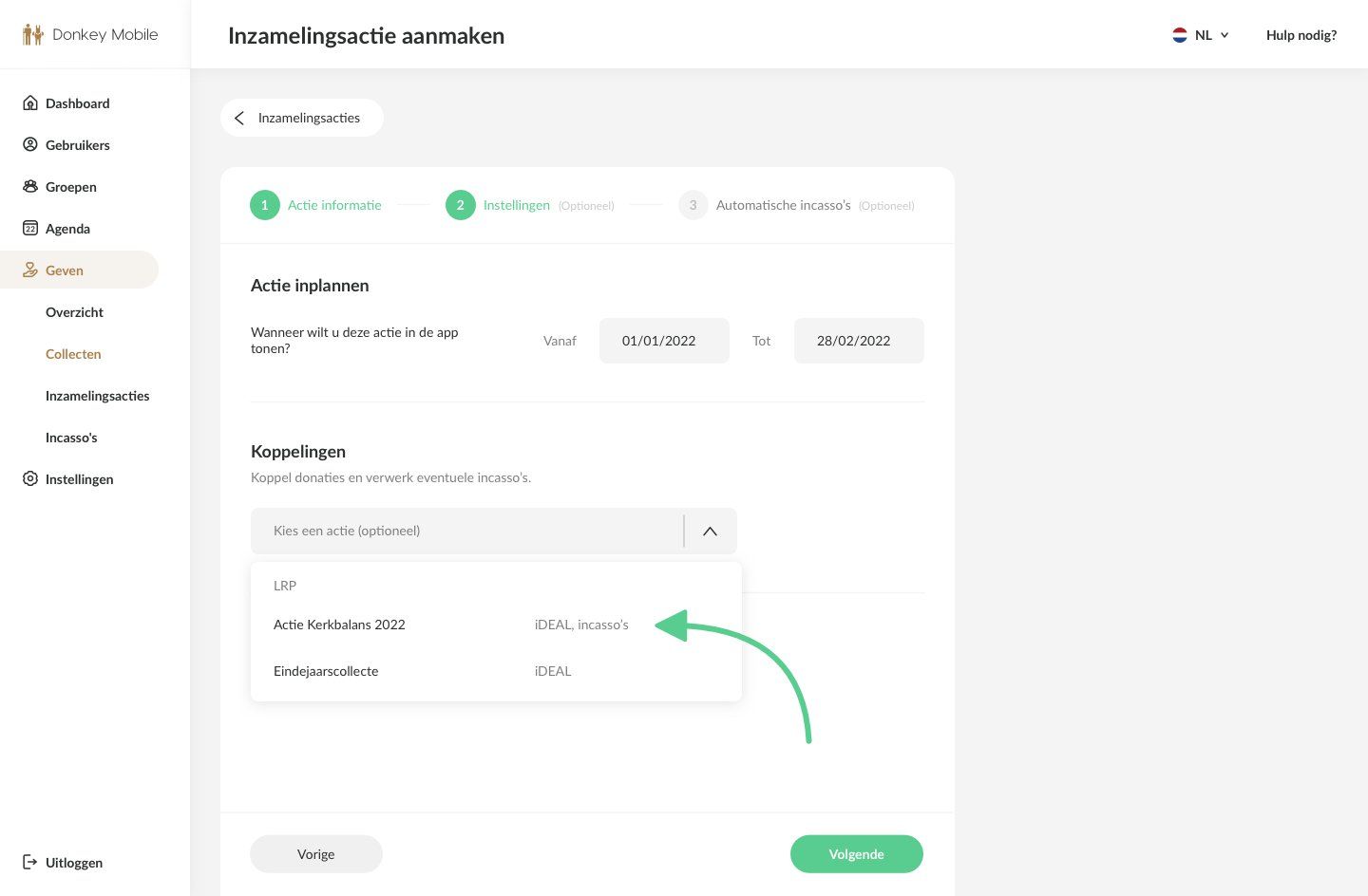 screenshot kerkapp