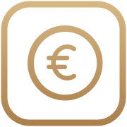 Euroteken voor in collecte app