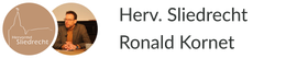 A logo for herv. sliedrecht and ronald kornet