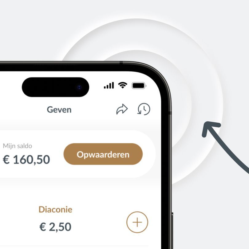 collecte op mobiel