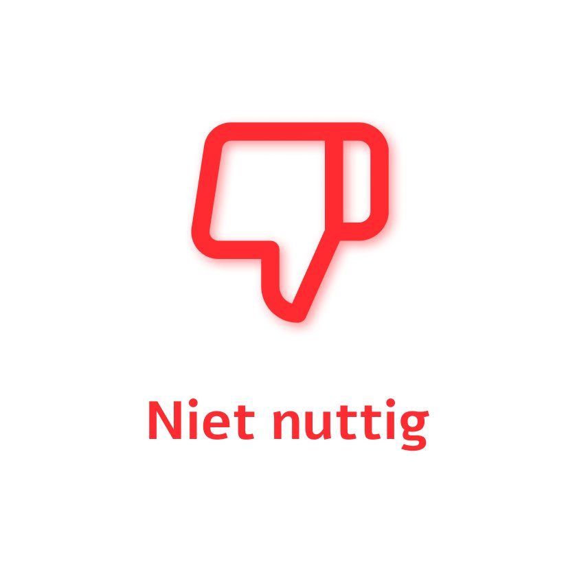 Duim naar beneden