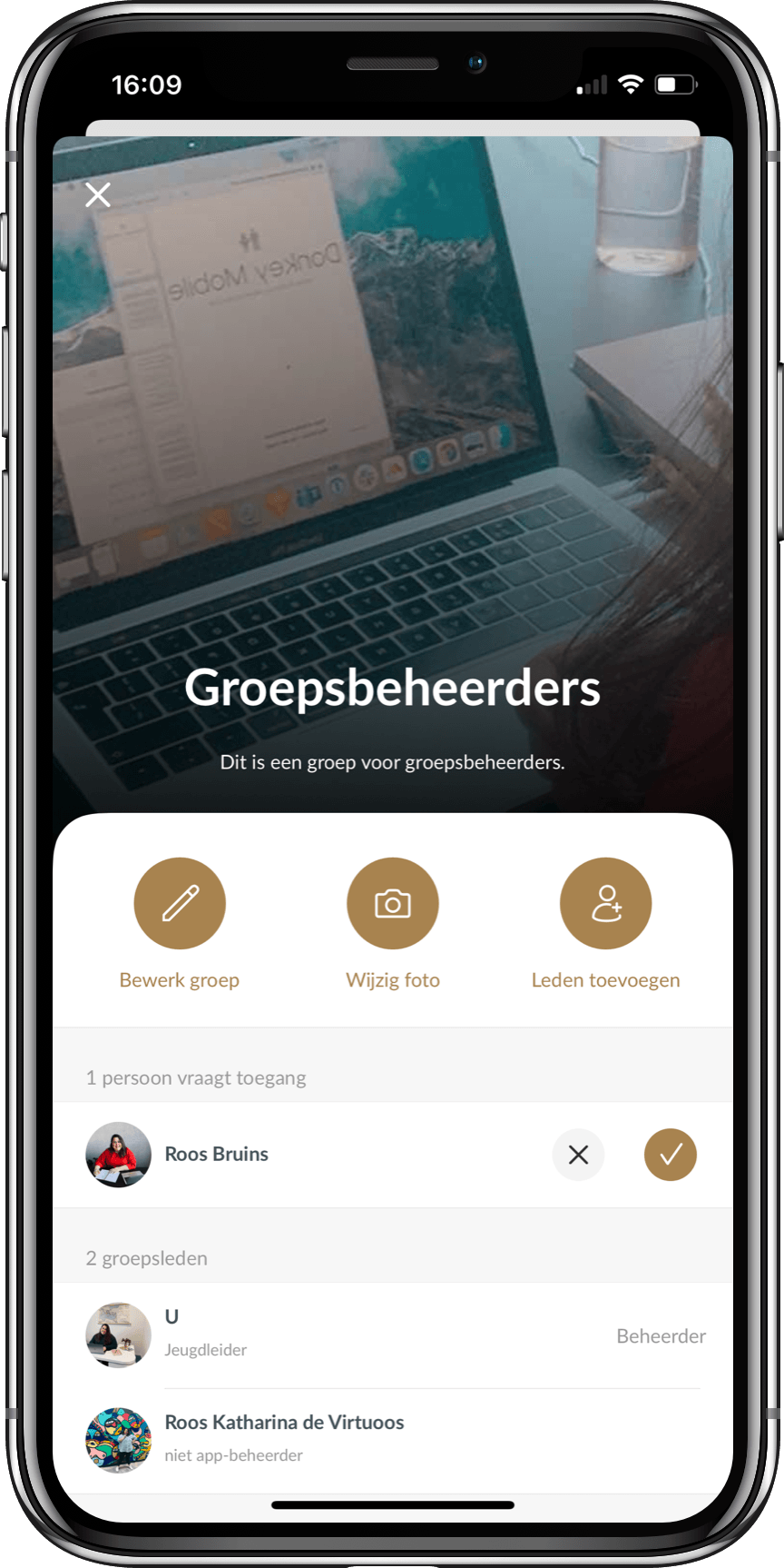 beheerders kerkapp