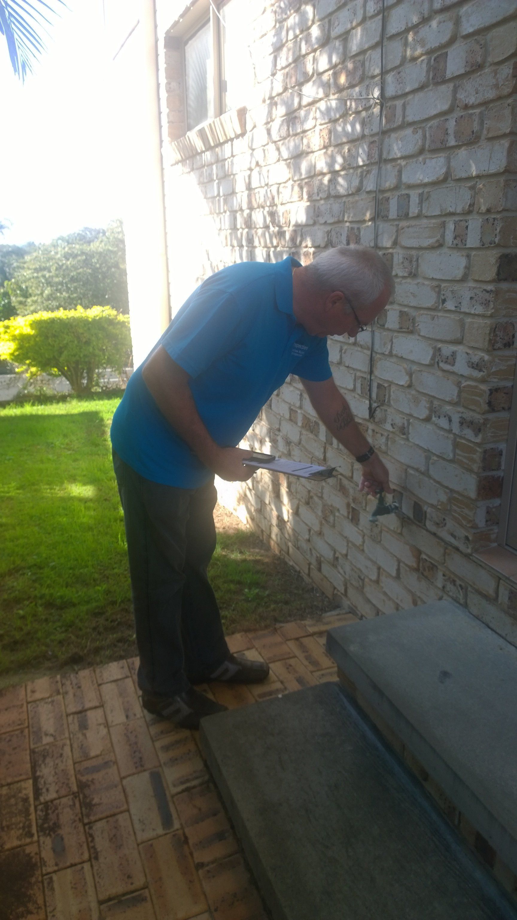 Inspector Working On The House — Pre-Purchase Building Inspectors in East Ballina, NSW