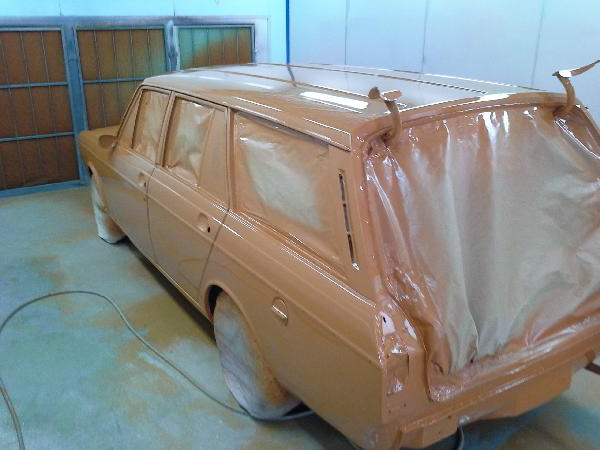 Progress restoration shots by Forbes Panel and Paint in Blenheim NZ