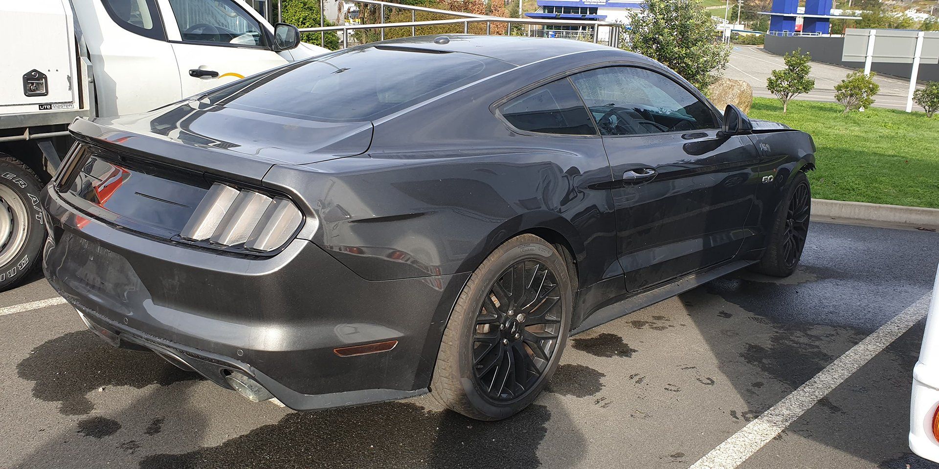 Ford Mustang rebuild by Forbes Panel and Paint in Blenheim NZ
