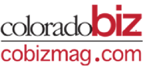 A logo for colorado biz cobizmag.com