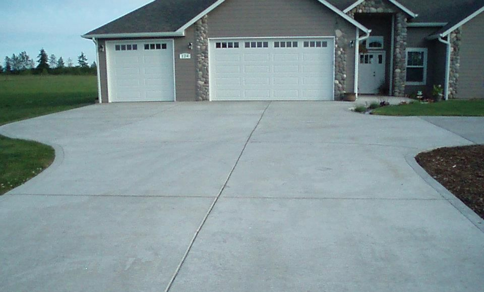 Professional concrete driveway installation for Tumwater, Wa homeowners