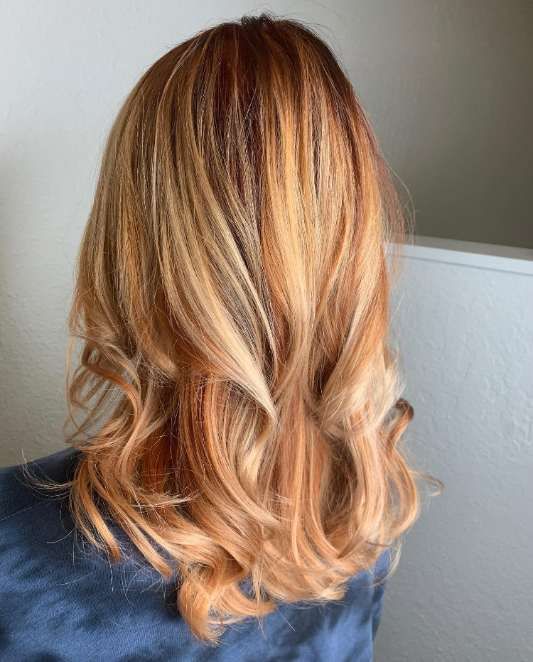 Curly Long Haircut - Mesa, AZ - Divine Hair Design