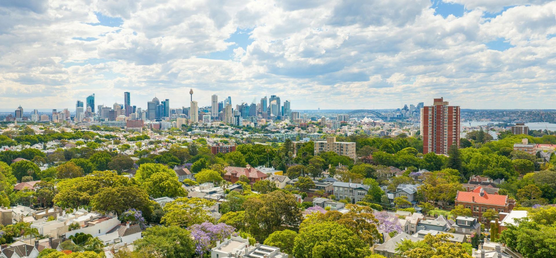 Aerial view of nsw.