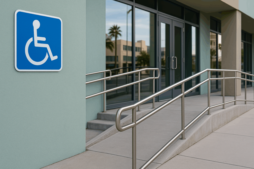 Commercial ADA compliance contractor Knoxville Tennessee