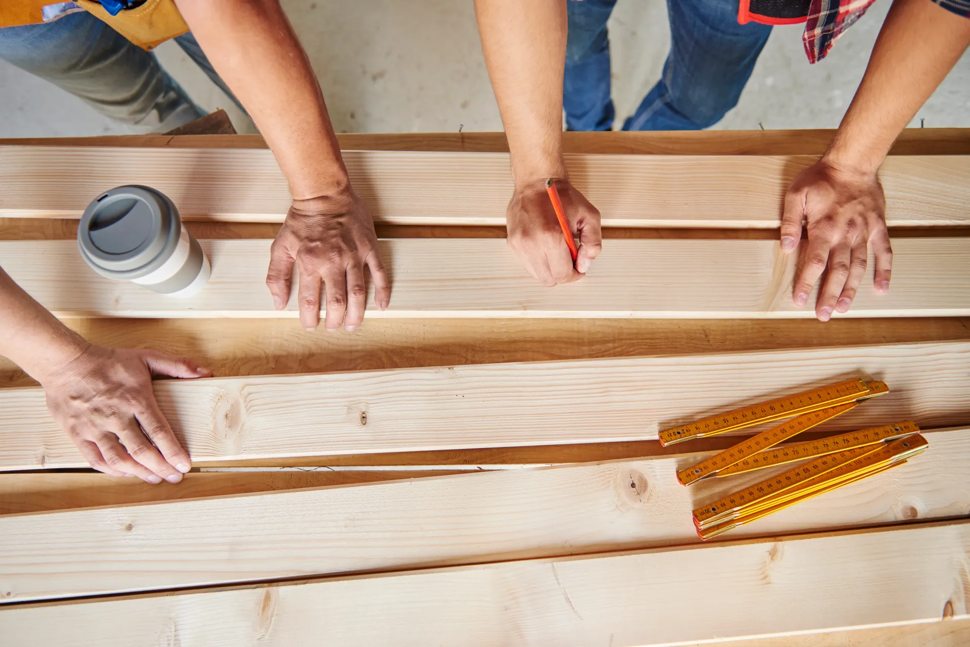 Hardwood floor installation Knoxville TN | CraftMaster custom trim and millwork East Tennessee