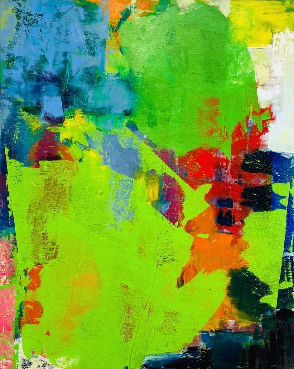 Gemäldenummer 4910, Ohne Titel, Masse 80x60x3cm, Öl auf Leinwand, Gudrun Hotte-Reif 2026