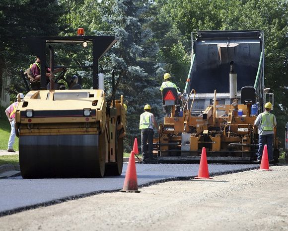Road Construction — Unicoi, TN — Construction Asphalt Paving Services Inc