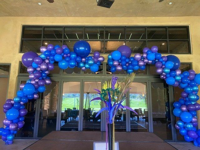 Blue & Purple Arch