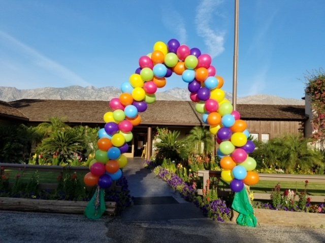 Rainbow arch