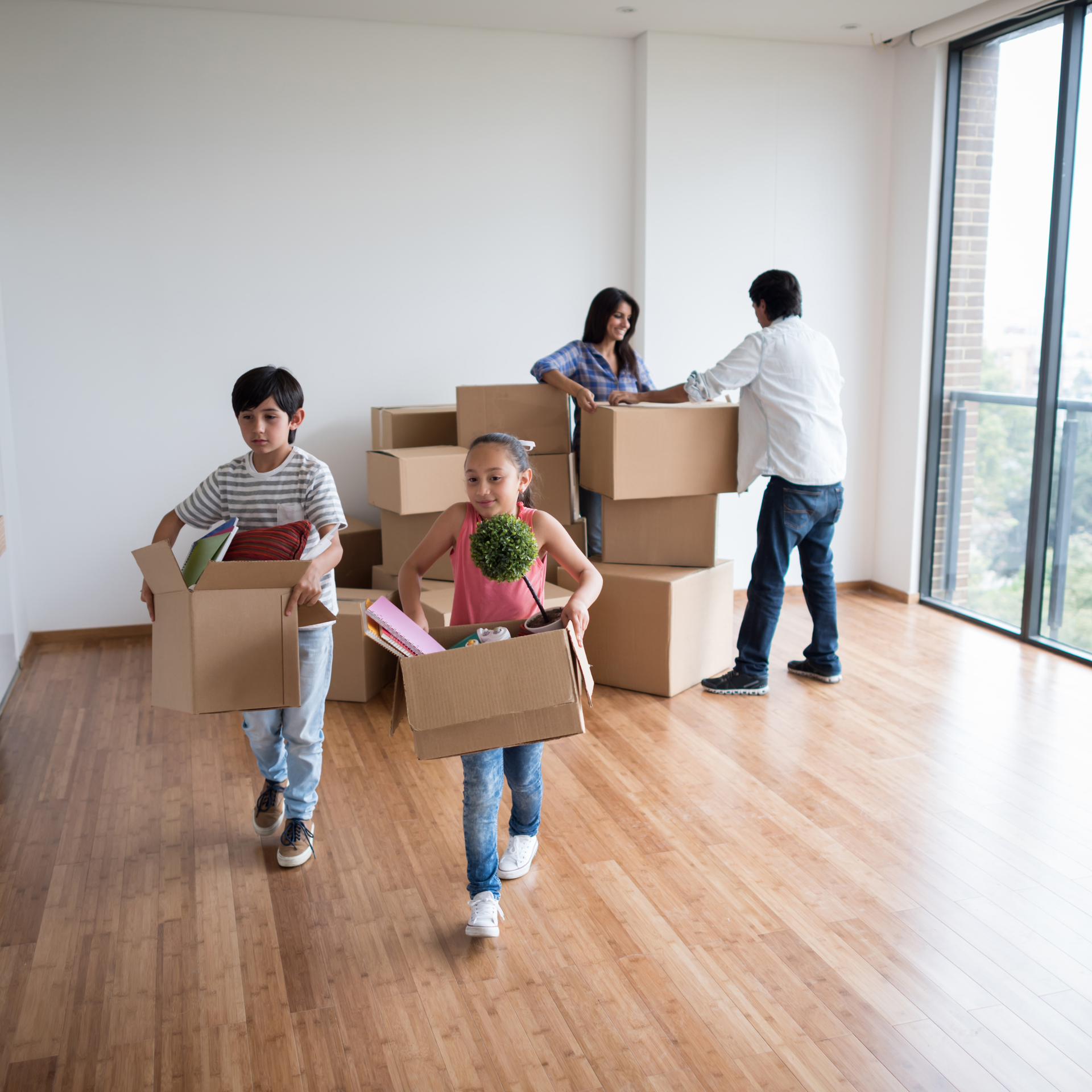 Moving with kids