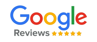 The google reviews logo is shown on a white background.
