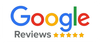 The google reviews logo is shown on a white background.