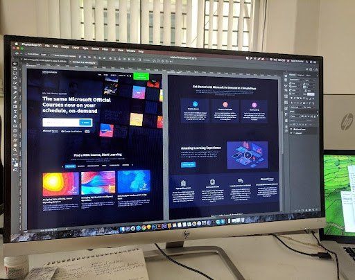 contoh web design
