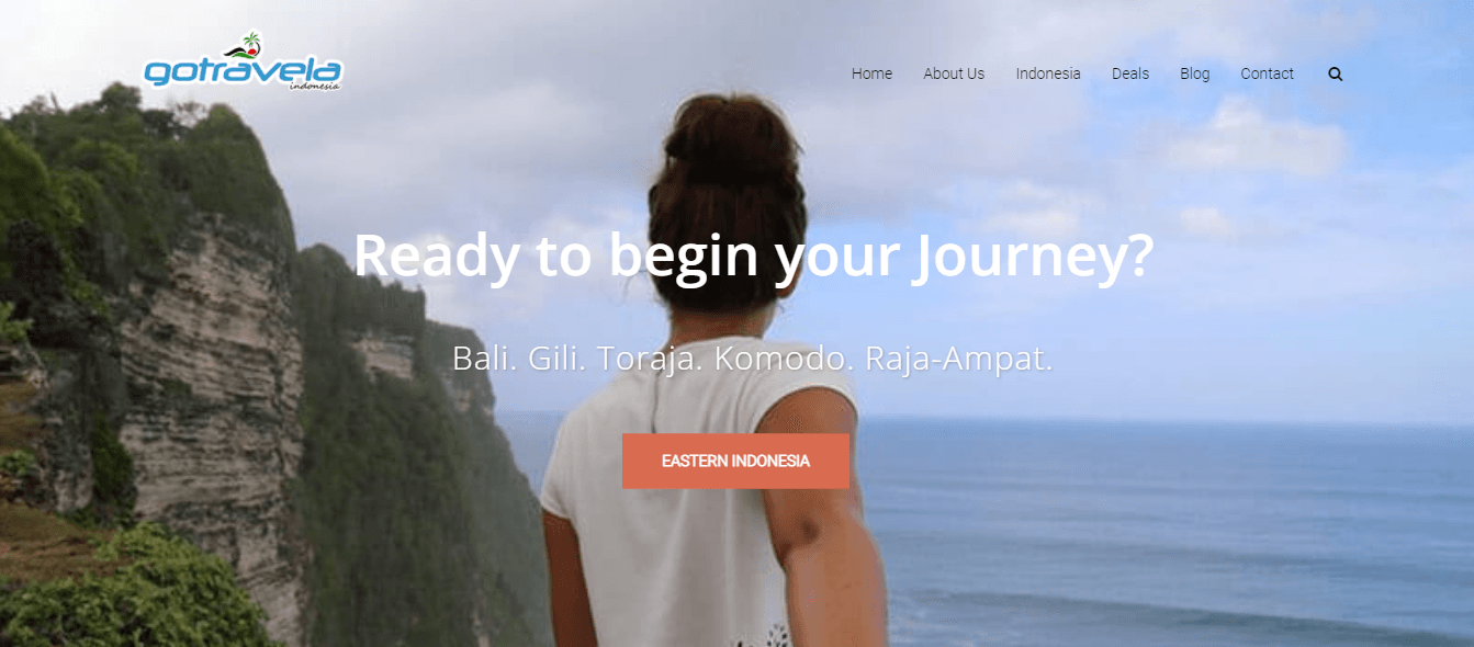 contoh website pariwisata