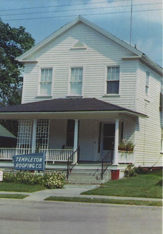 Templeton Roofing Co. House — Galesburg, IL — Templeton Roofing Company Templeton Roofing Co. House — Galesburg, IL — Templeton Roofing Company