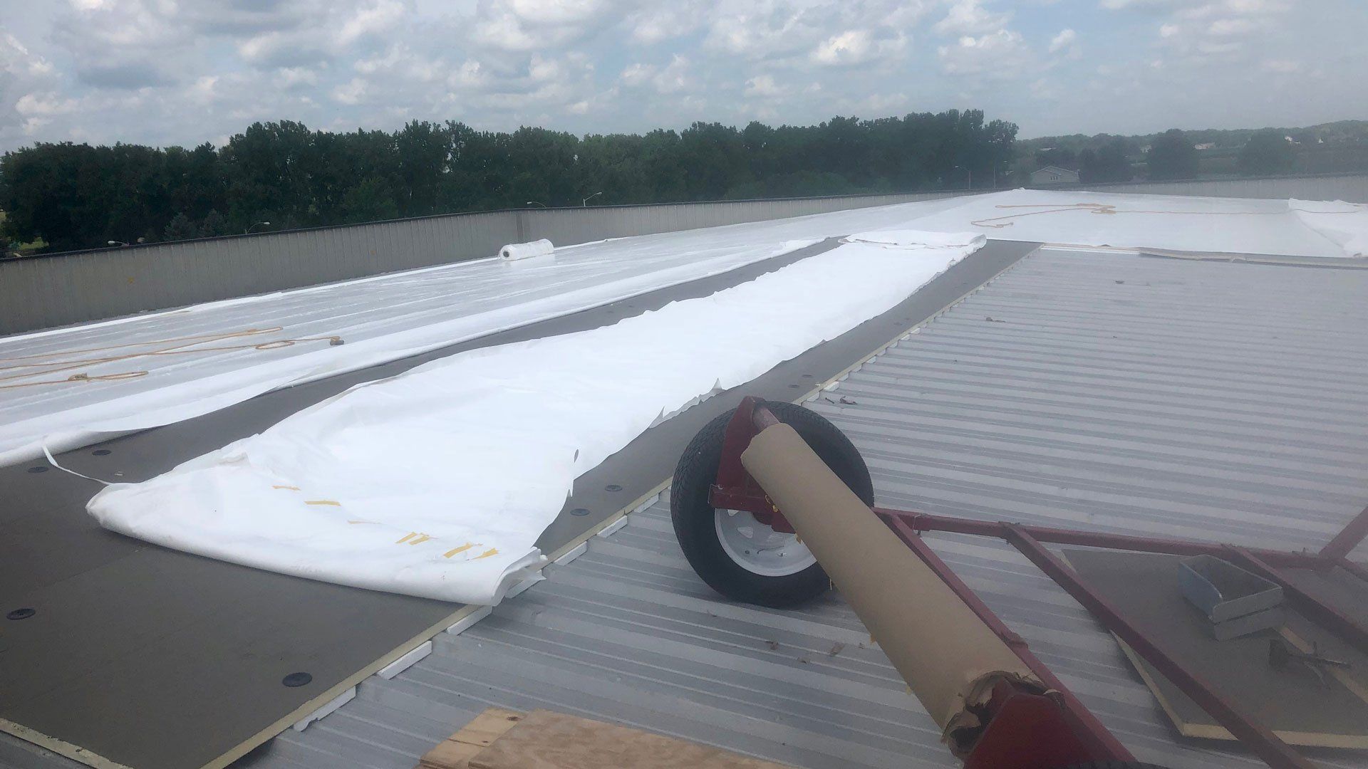 Things Placed on Top of The Roof — Galesburg, IL — Templeton Roofing Company