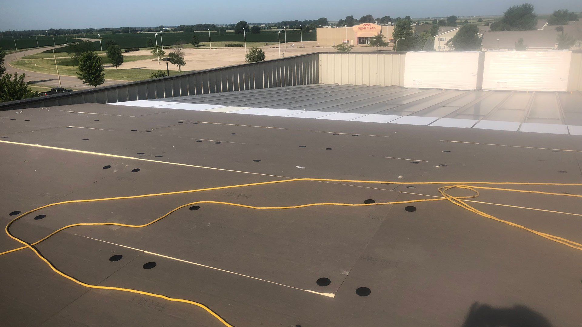 Commercial Roof — Galesburg, IL — Templeton Roofing Company Commercial Roof — Galesburg, IL — Templeton Roofing Company