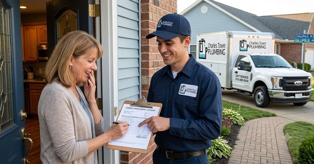 Charles Town Plumbing free on-site estimates with no obligation