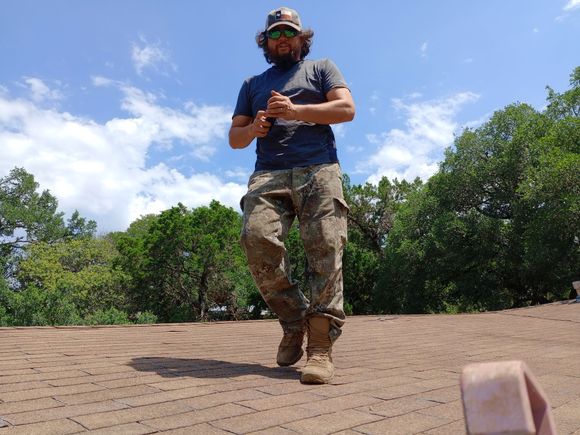Contractor Installing New Roof — San Marcos, TX — AAA Roofing & Gutters