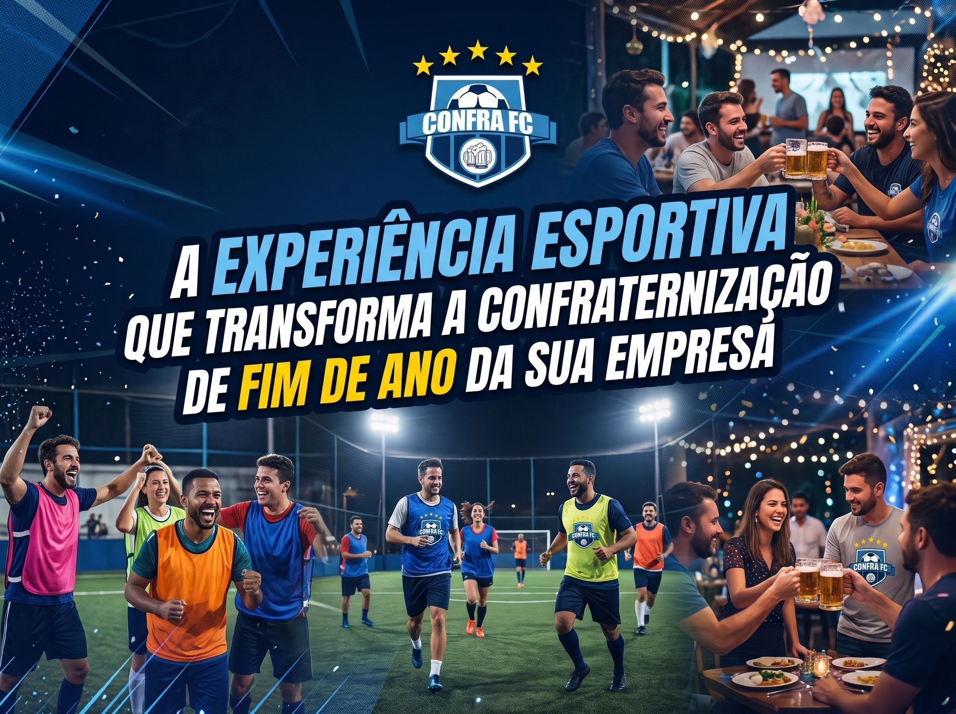 Confra FC: Confraternização de Fim de Ano com Esporte
