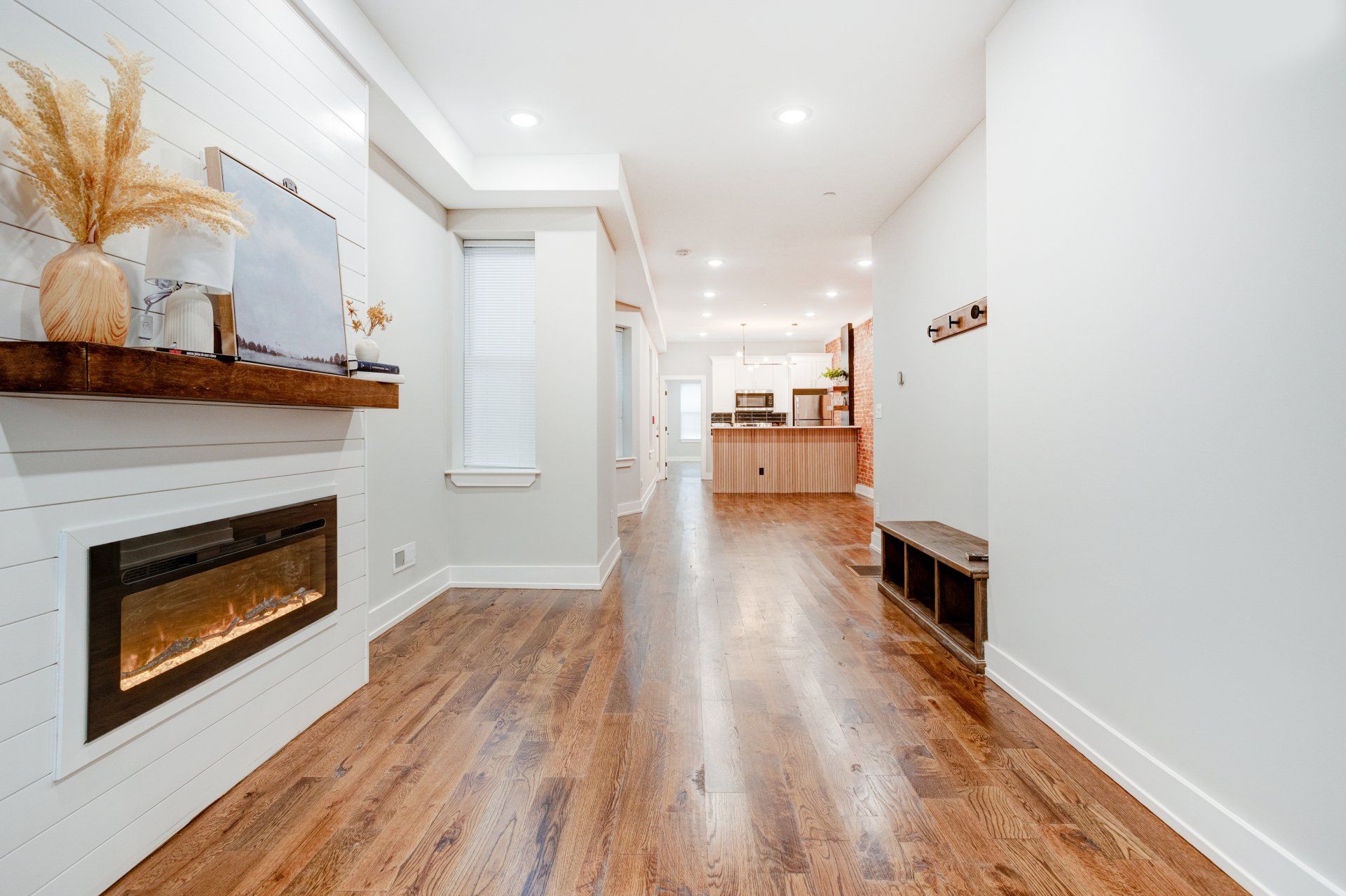Living Room with  Fire place