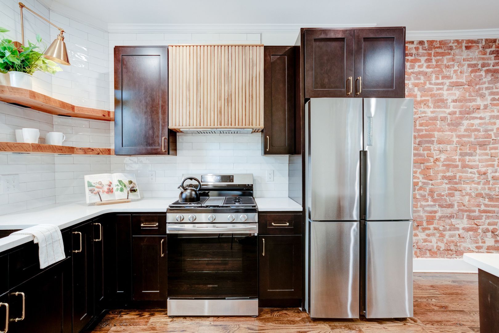 Kitchen with appliances