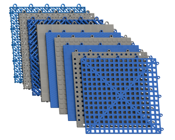 9 Referencias de pisos modulares con diferentes texturas y para diferentes usos