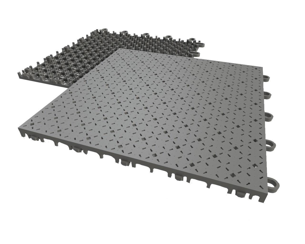 Piso easydeck® multisport flat para zonas deportivas como canchas que esten dentro de un area (indoor)