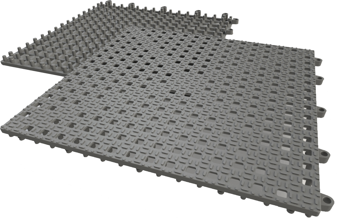 Modulo de piso easydeck® sportflex para parques y zonas infantiles
