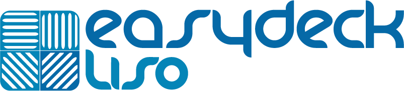 logotipo a color de easydeck® liso para gimnasios