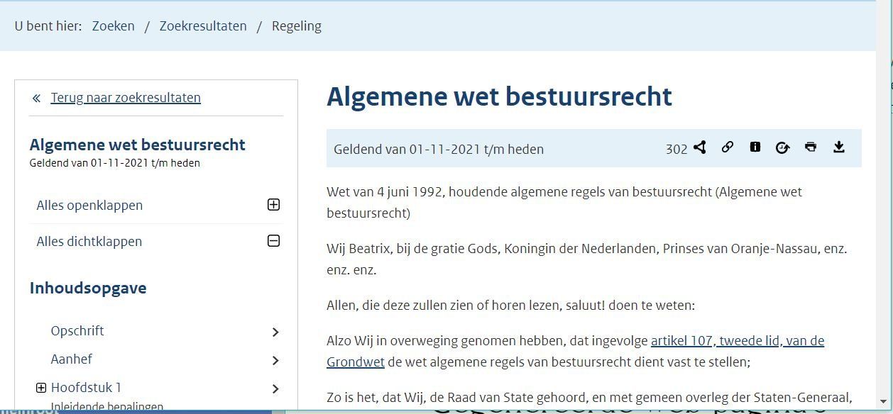 Tekst van het bouwbesluit