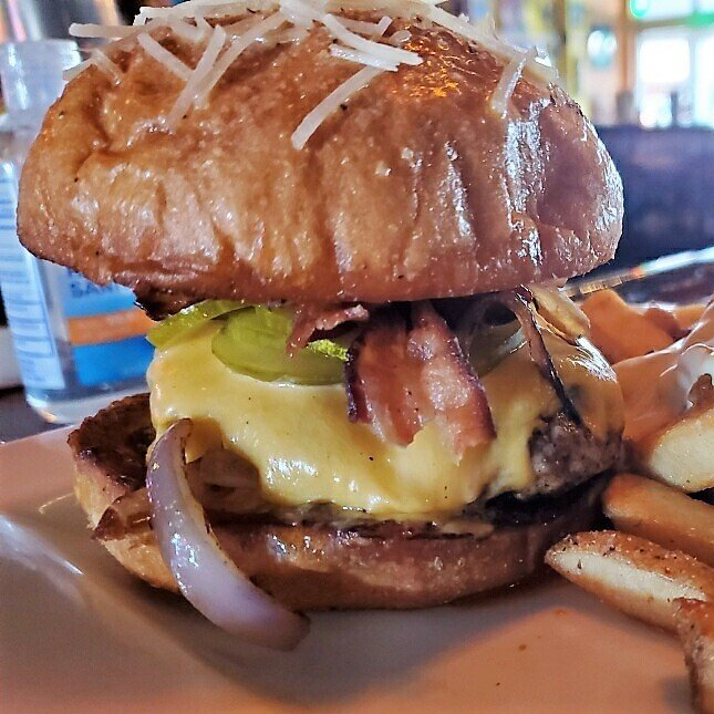 Bacon cheeseburger