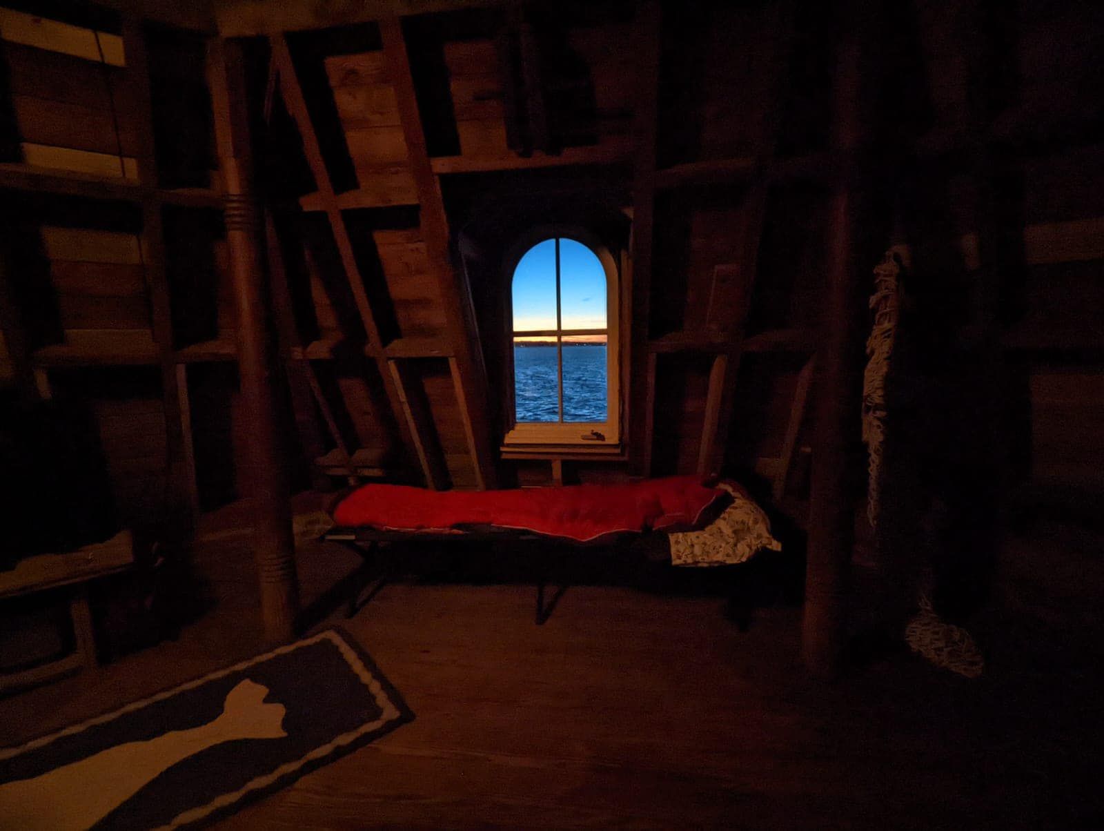 sleeping cot