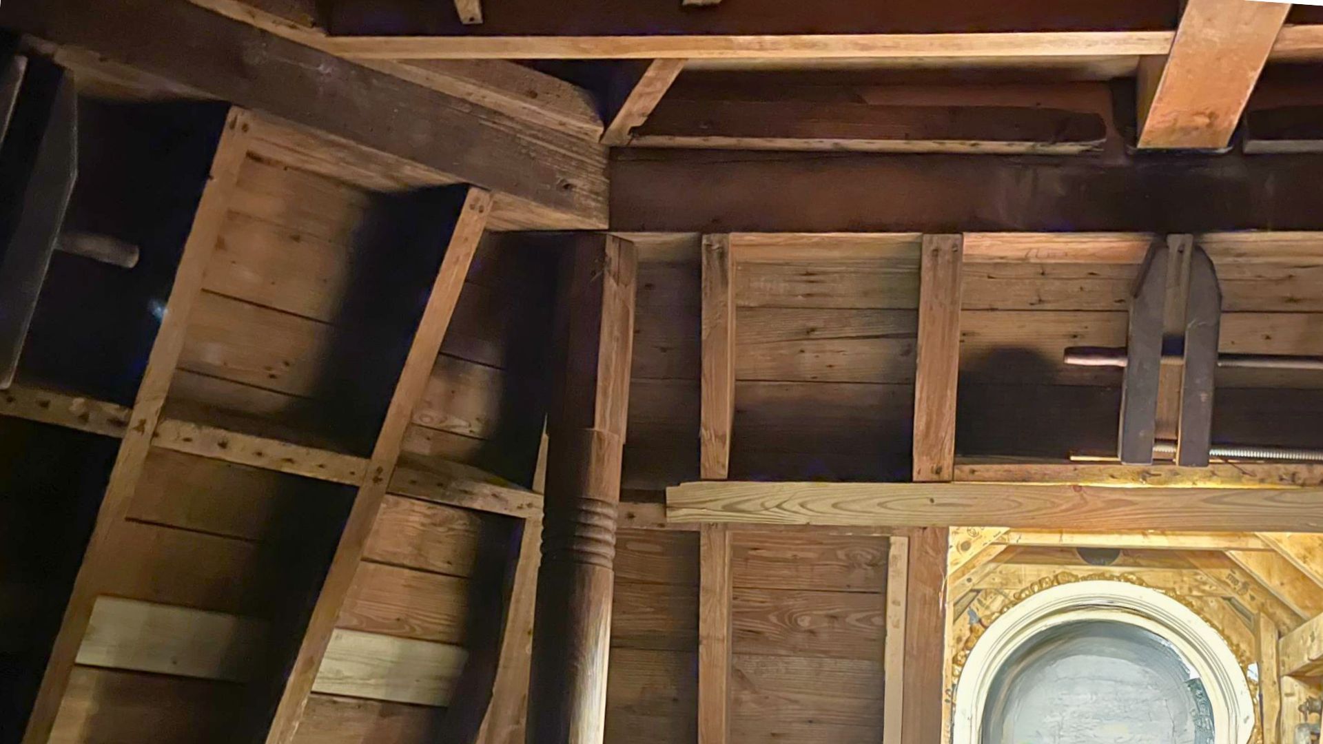interior woodwork structure