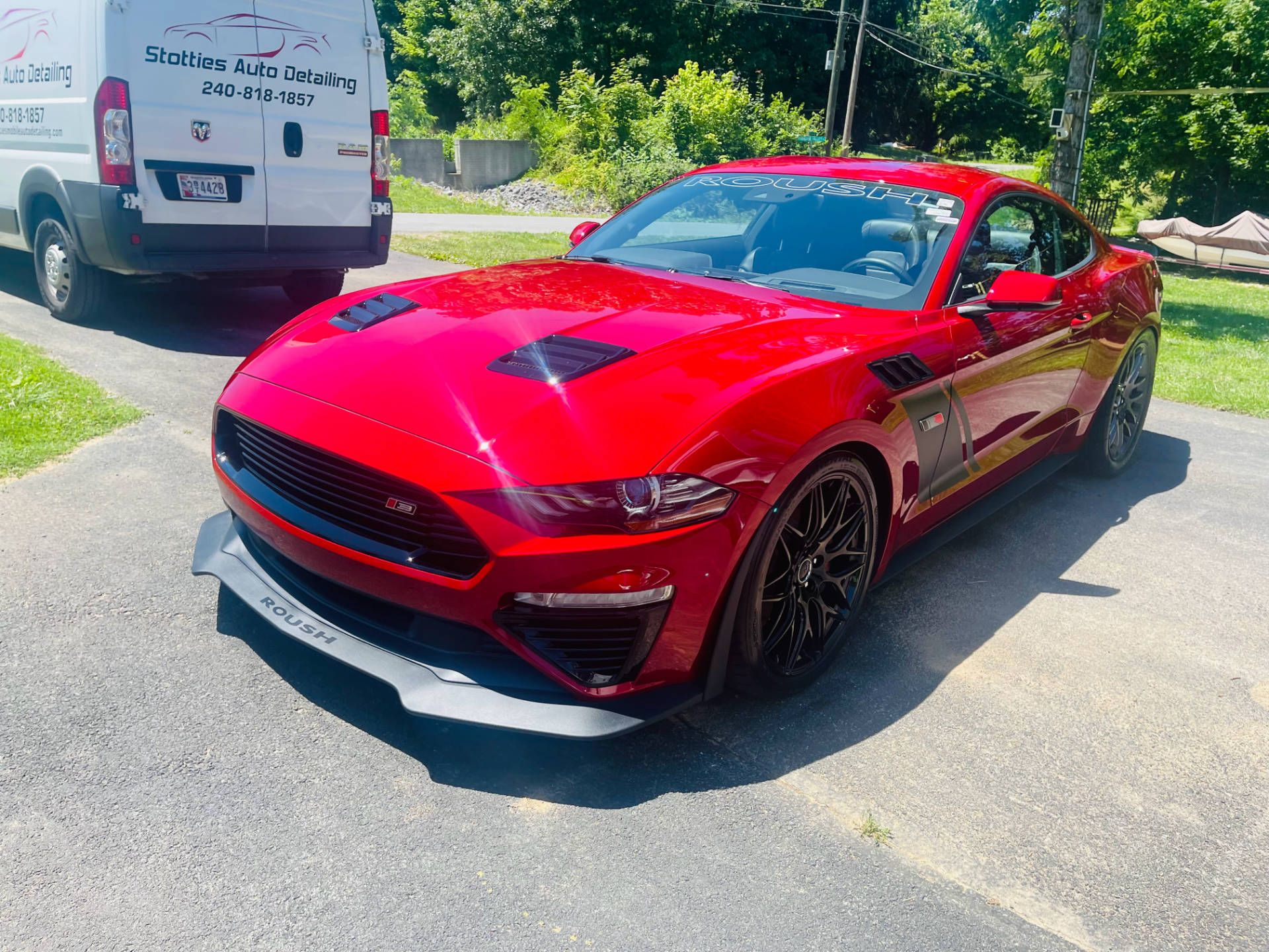 a new look of the coated car