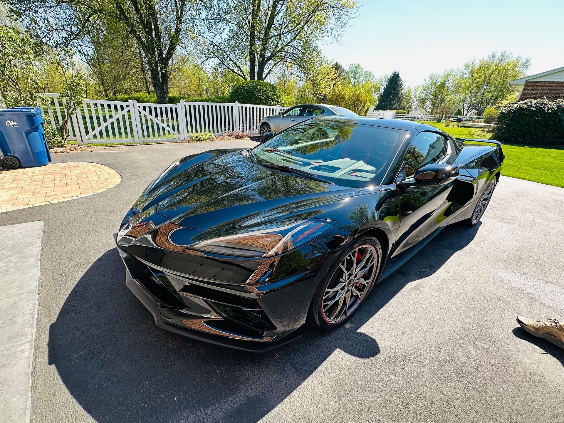 Black Corvette Detail