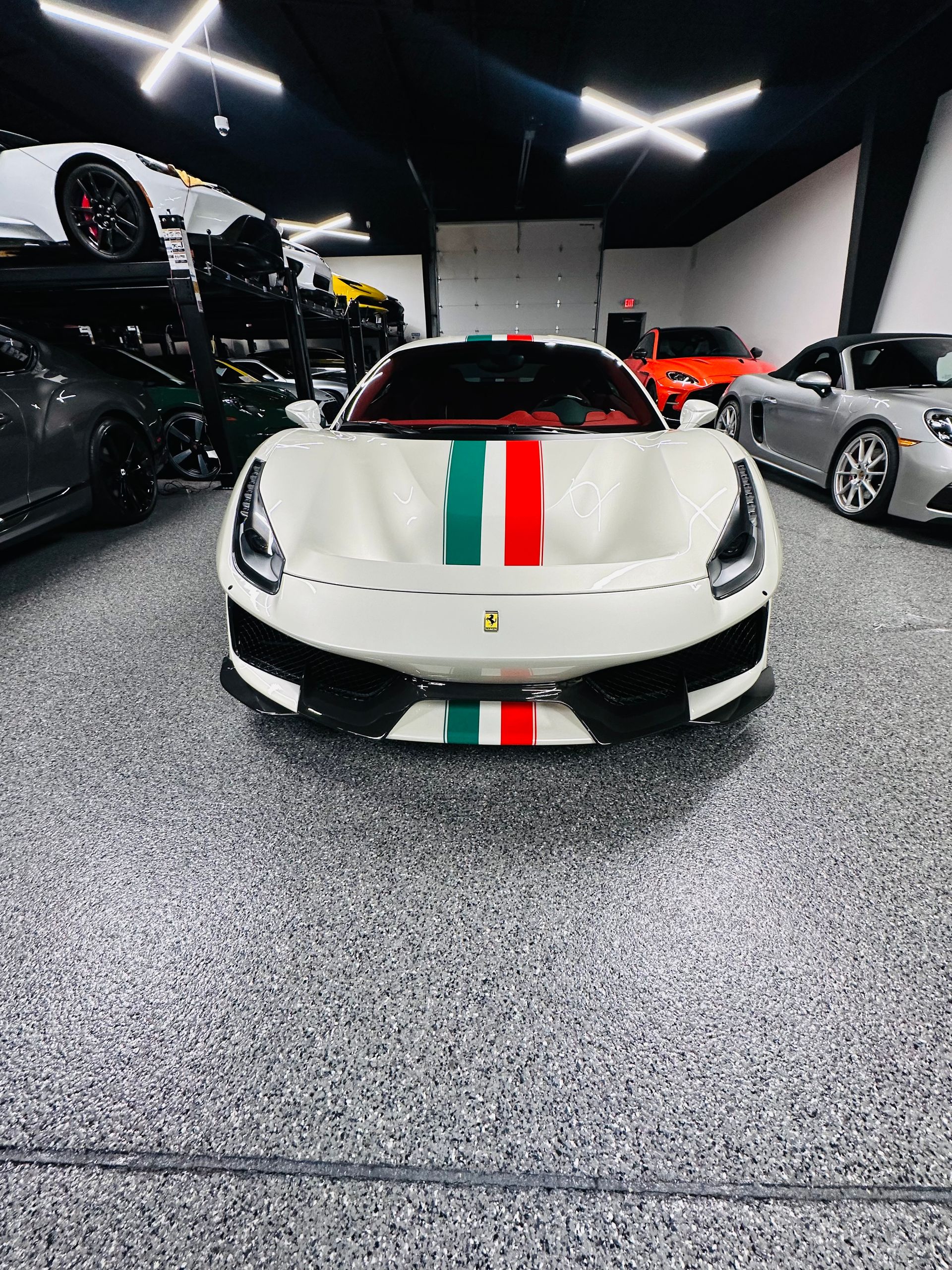 Ferrari Pista Paint Correction