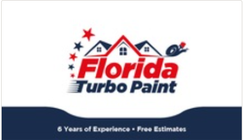 LocalSplash Painter logo with house and paint drips in blue, orange, and white