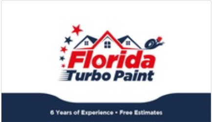 LocalSplash Painter logo with house and paint drips in blue, orange, and white