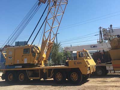 GRÚAS EL RAYO - Grúas para carga 