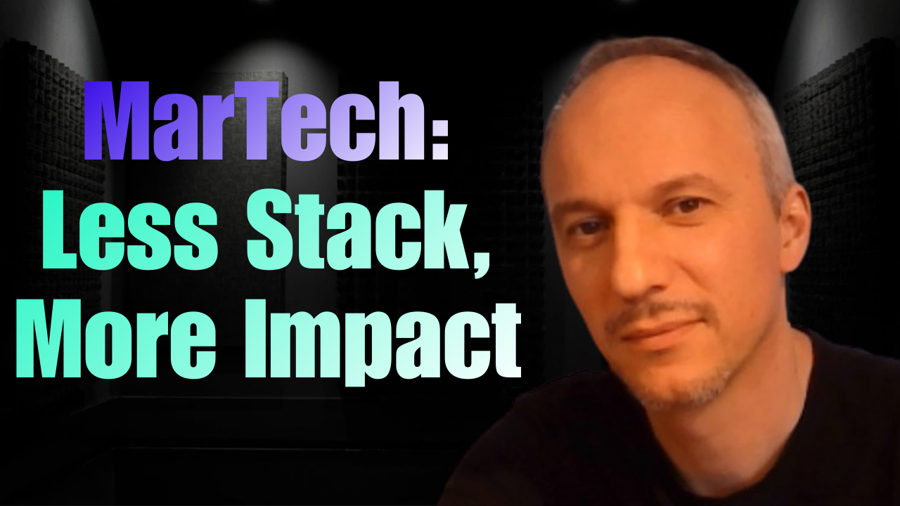  Frans Riemersma on smart MarTech decisions, stack simplification and AI integration — The Oddinary 