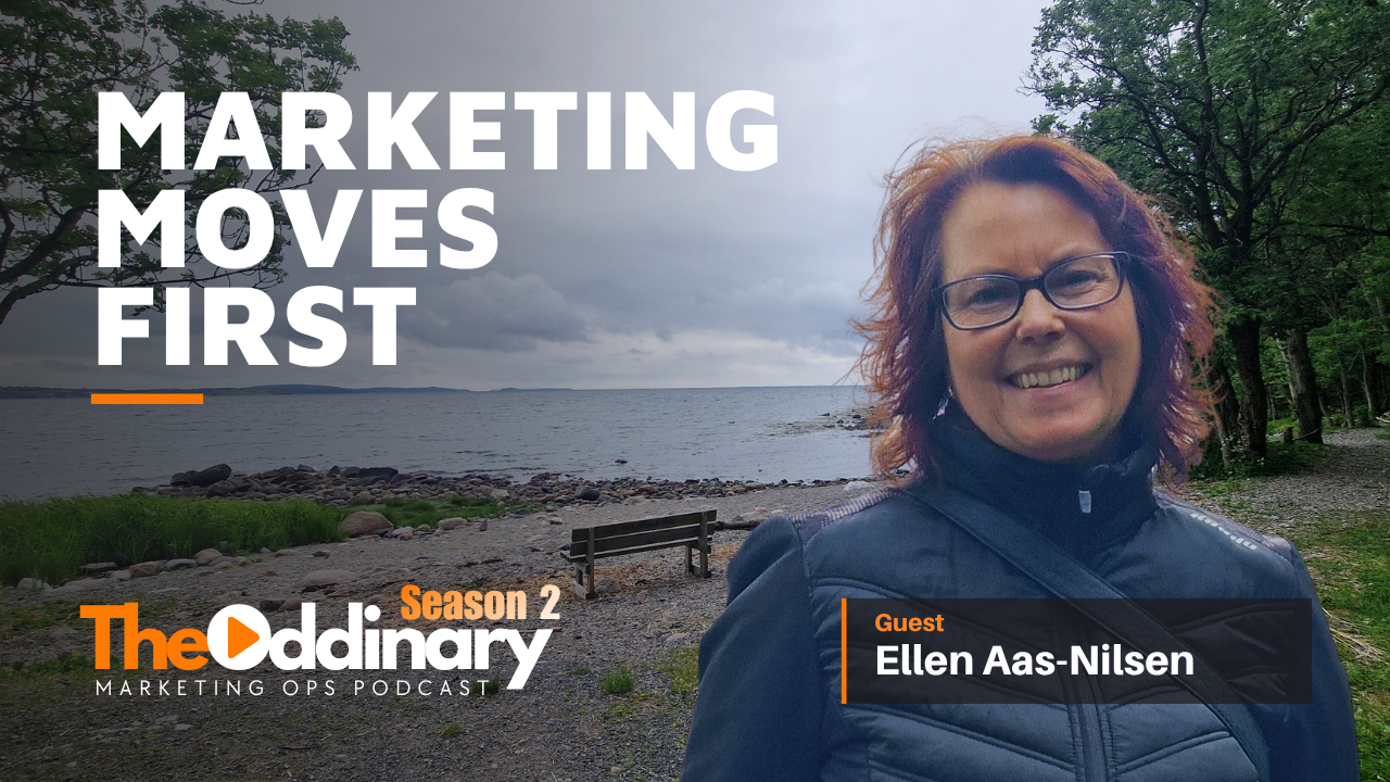 Ellen Aas-Nilsen talks go-to-market, partner programs and marketing infrastructure on The Oddinary.