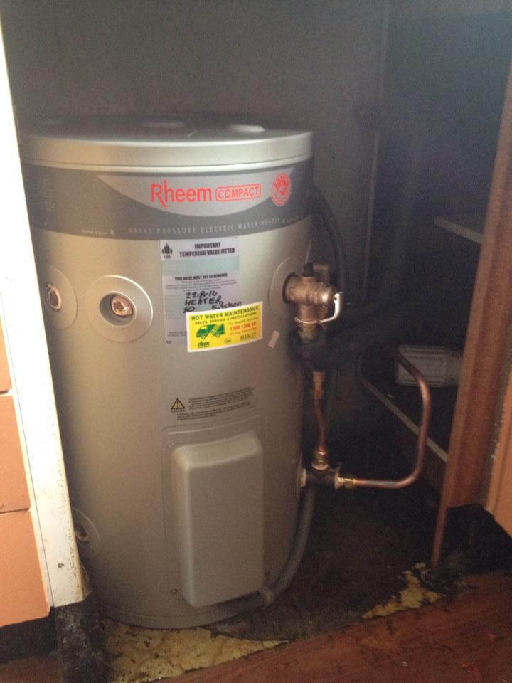 Rheem Water Heater Tank — Hot Water Maintenance in Kempsey, NSW